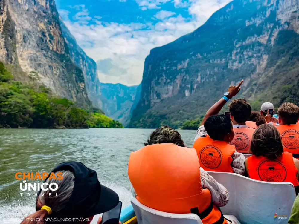 cañon del sumidero en Cañón del Sumidero-Chiapa de Corzo-Miradores