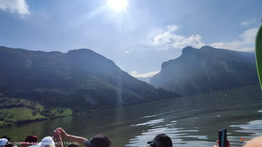 cañon del sumidero en CASCADAS EL CHIFLON Y LAGOS DE MONTEBELLO