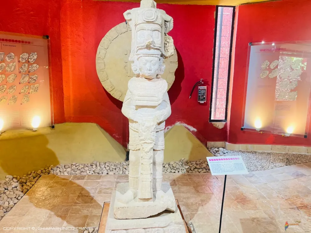 tonina en Zona Arqueológica de Tonina