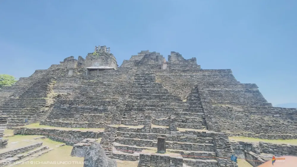 tonina en Zona Arqueológica de Tonina