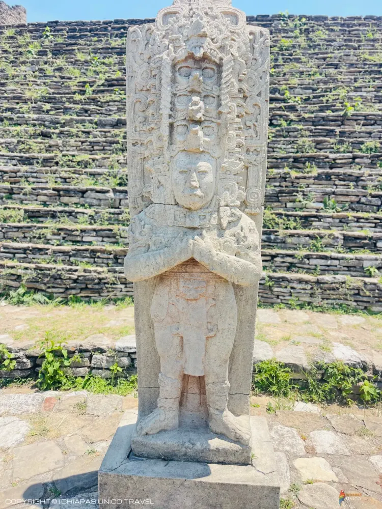 tonina en Zona Arqueológica de Tonina