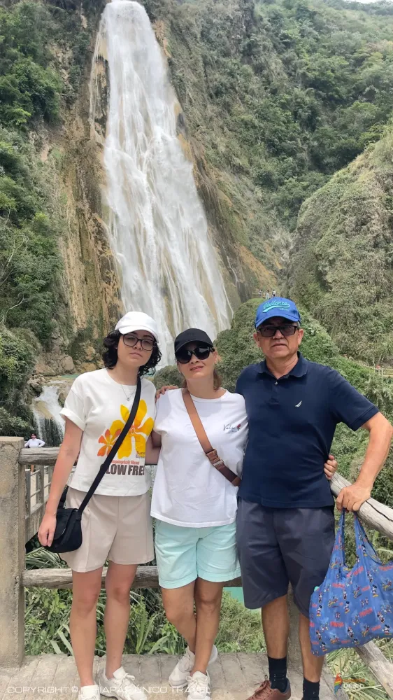  en Cascada el Chiflón y Lagos de Montebello
