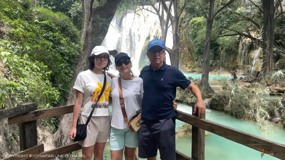  en Cascada el Chiflón y Lagos de Montebello