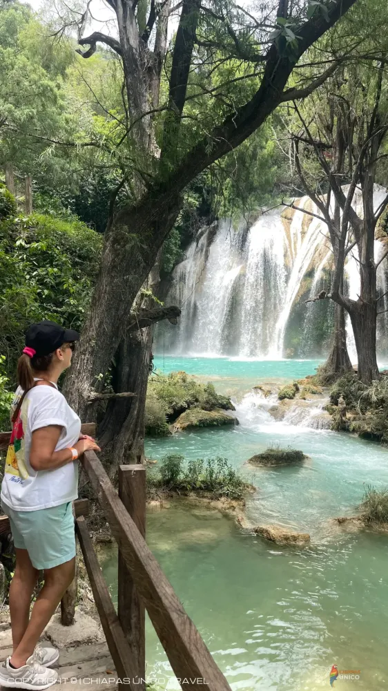  en Cascada el Chiflón y Lagos de Montebello