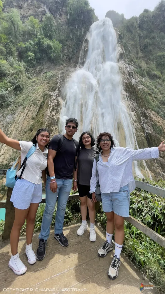  en Cascada el Chiflón y Lagos de Montebello