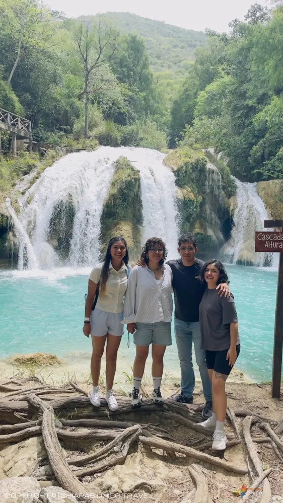  en Cascada el Chiflón y Lagos de Montebello