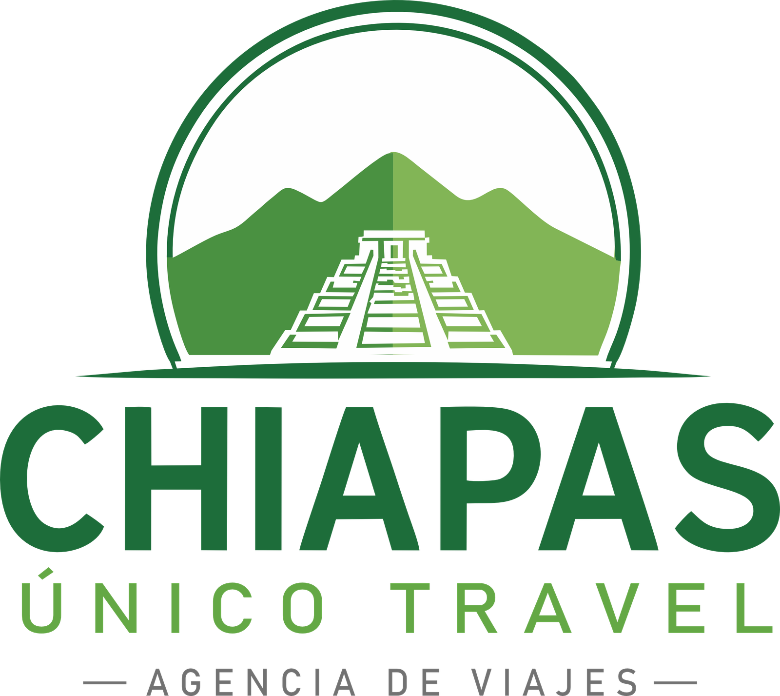 Logotipo Chiapas Único Travel